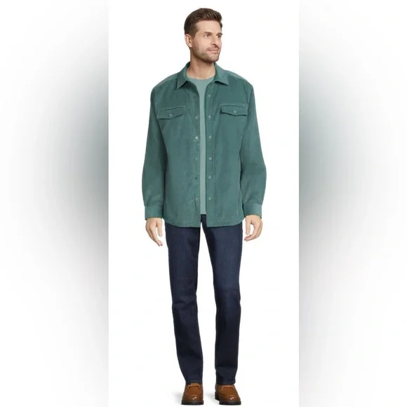 George Men's Corduroy Shirt Jacket - Picture 4 of 10